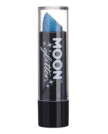 Moon Glitter Holographic Glitter Lipstick 0.17oz - Blue
