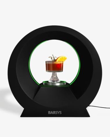 Barsys 360 Cocktail Maker Machine (Black) : Smart Margarita Machine & Home Bartender Drink Maker for Cocktails, Mixed Drinks, and Mocktails