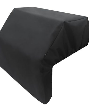 SPIRE 6-Burner Built-in Grill Top Cover, Polyester PVC Blend, Designed for Spire Built-in Grill 740-0781P and KitchenAid 740-0781, Water Repellent, Elastic Fit, 39"D x 25.4"W x 22.5"H - 700-0781P