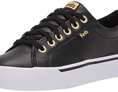 Keds Women's Jump Kick Duo Lace Up Leather Sneakers