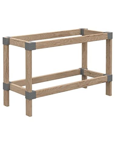 Heavyweight 2' x 4' Do-It-Yourself Workbench Kit,Gray