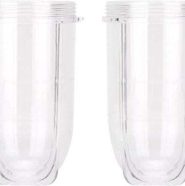 2 PCS Replacement Cups For Magic Bullet Replacement Parts 16OZ Blender Cups Jar compatible with 250W Magic Bullet MB1001 Series Juicer Mixer