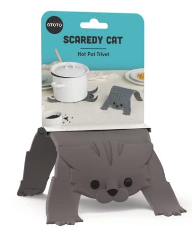 OTOTO Trivet for Kitchen Counter - Hot Pot Holder Trivet for Table - BPA Free Hot Pads for Kitchen Counter - Heat Resistant (Gray)