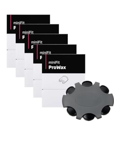 Prowax Minifit for Oticon Prowax Minifit Hearing Aid Wax Guards - Oticon Prowax Minifit Wax Filters Replacements for Oticon Hearing Aid Supplies(5 Packs)