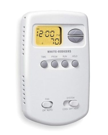 White Rodgers 1E78-151 Digital 5-Heat 2-Cool Programmable Vertical Thermostat by White Rodgers