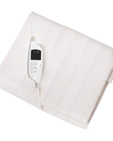 ForPro Professional Collection Fleece Massage Table Warmer, Extra Large 31" x 72" Heating Pad with 9 Heat Settings, Rapid Warming, LED Controller, 6' Detachable Power Cord