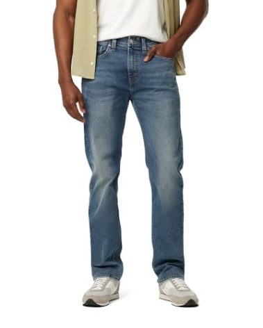 Levi Strauss Signature Gold Men's Big & Tall Regular Fit Flex Jeans, Mountain Mist