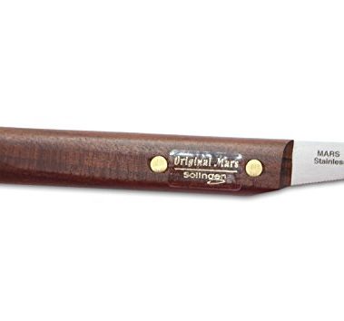 Mars Professional Dog Stripping Knife Grooming Tool, Short, Extra-Fine and Rounded End, Ideal for Face, Head, and Ears