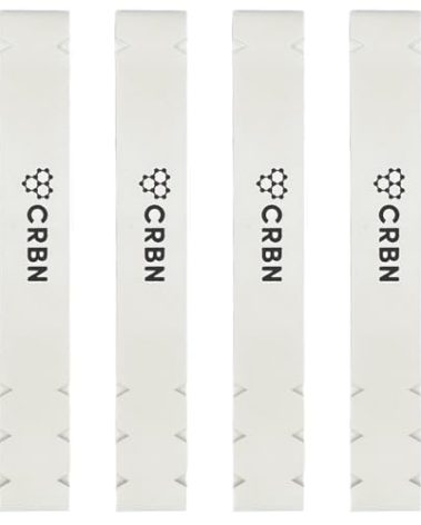 CRBN Pickleball Edge Guard Tape - Protective Pickleball Paddle Edge Tape - White 16mm 4 Pack