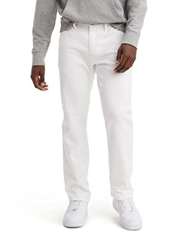 Levi's Men's 541 Athletic Fit Jean, Castilleja White-Stretch, 39W x 32L