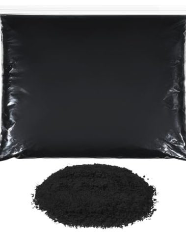 Colingmill Flocking Fibers Flocking Powder for Jewelry Boxes Drawers Bottoms (Black,1lb)
