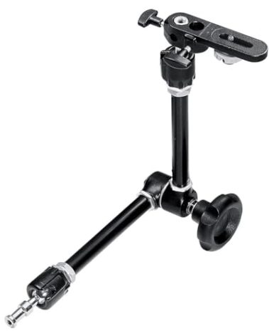 Manfrotto 244 Variable Friction Arm with Bracket (Black) for Photographers and Videographers