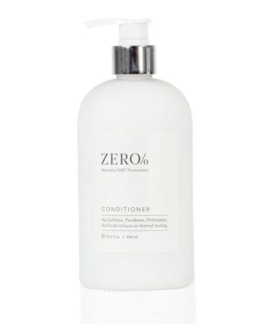 Gilchrist & Soames Zero% Unisex Conditioner – Natural, Sulfate Free, Paraben Free, Cruelty Free Formula for All Hair Types, Hydrating Hair & Scalp Treatment with Fresh Botanical Scent, 15.5 oz