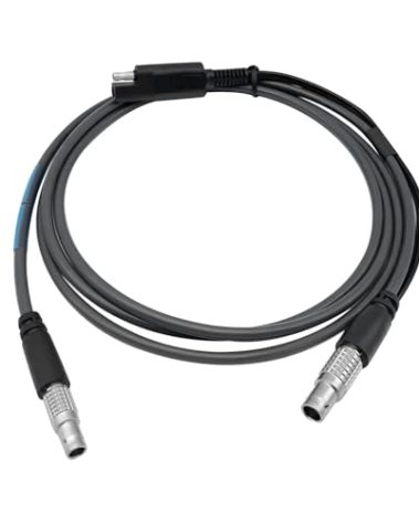 JIEYUEXIN A00924 Power Cable Compatible with Trimble, 7-pin to 5-pin with a SAE 2-pin Connector Power Cable Compatible with Trimble 4700 4800 5700 GPS to Pacific Crest PDL HPB