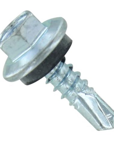 Fasteners Plus ST Fastening #12 x 3/4" Maxx Steelbinder Metal Roofing Screw - Galvanized (Pack of 250)
