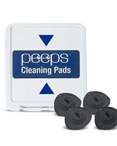 Peeps Carbon Klean Eyeglass Cleaner Replacement Pads, Efficient and Durable Carbon Microfiber Technology - Exclusively Used by NASA (1000 Uses)