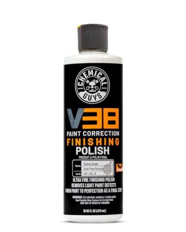 Chemical Guys GAP_V38_16 V38 Optical Grade Final Polish (16 oz)