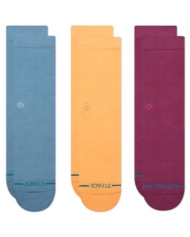 Stance Crew Icon Socks [3 pack] (Dragon, Large)