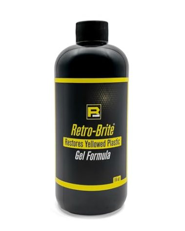 Retro-Brite (Sole Brite) Gel Formula : Restores Yellowed Plastic (16oz)