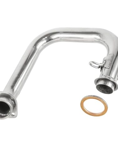 Caltric Muffler Pipe with Gasket Compatible with Yamaha Viking 700 YXM700 4X4 2014 2015-2021