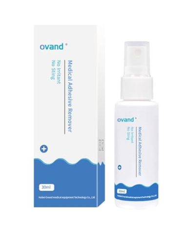 Medical Adhesive Remover Spray - 1 oz.No-Sting Ostomy Adhesive Remover Spray: Adhesive Remover for Skin,Ostomy,Mastectomy,Adhesive Tape