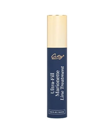 City Beauty Ultra-Fill for Marionette Lines – Hydrating & Plumping Formula for Smile Lines, Laugh Lines & Chin Wrinkles – Lightweight, Non-Invasive for Skin Smoothening, 0.54 Fl Oz