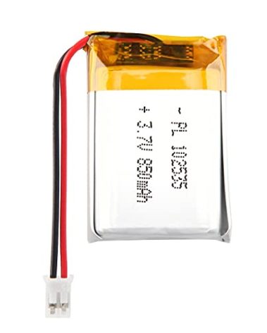 YDL 3.7V 850mAh 102535 Lipo Battery Rechargeable Lithium Polymer ion Battery Pack with PH2.0mm JST Connector