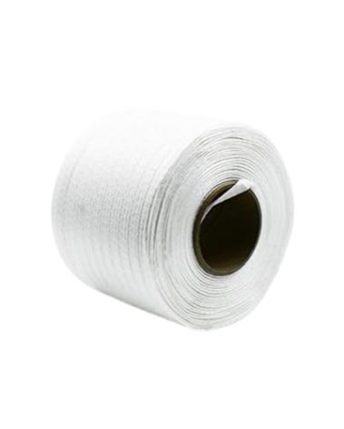 Mr. Shrinkwrap 1/2" x 1500' Cross Woven Strapping Cord | Polyester Strap for Shrink Wrap | High Tensile Strength | Easy Installation & Secure Hold