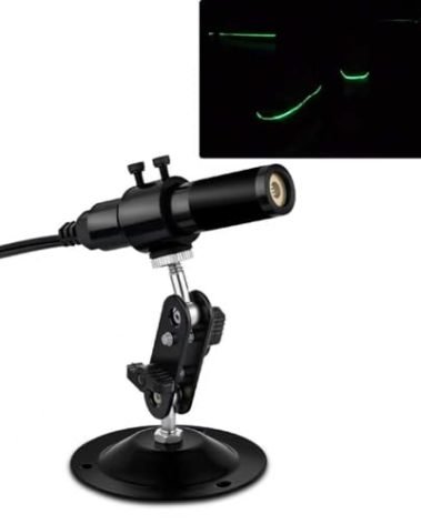 Green Laser Line Projector for Holloween Party Decor Laser Swamp Halloween Projector Lights Bubble Fog Machine Laser Portals for Scary House Haunted House Laser Pond Yard Decor