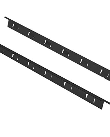 NXWATAO Stove Gap Covers (2 Pack),25.6" Long & 0.4" Wide Stove Counter Side Gap Guards, Oven Gap Filler with Stainless Steel, Heat Resistant and Easy to Clean,Protect Gap Filler Sealing Spills (Black)