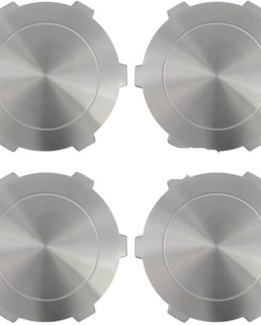 4pcs 2004-2007 for GMC Sierra Yukon XL Wheel AM Center Hub Caps 9594521 Alloy (4PCS Silver)