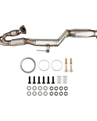 Prolenz Catalytic Converter Industrial Grade Stainless Steel Replacement for 2013-2019 Pathfinder 3.5L Flex Pipe & Catalytic Converter Replace # 15H41189 1Pcs ​(EPA Compliant) OEM Design