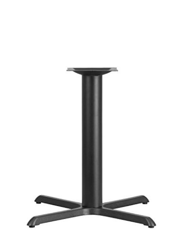 Flash Furniture 33'' x 33'' Restaurant Table X-Base with 4'' Dia. Table Height Column