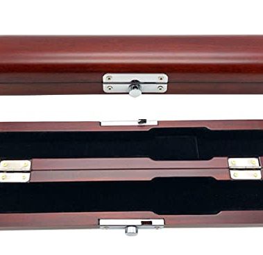 Jiayouy Flute Head Joint Case Mouthpiece Headjoint Storage Box Flute Instrument Accessories (Mahogony)