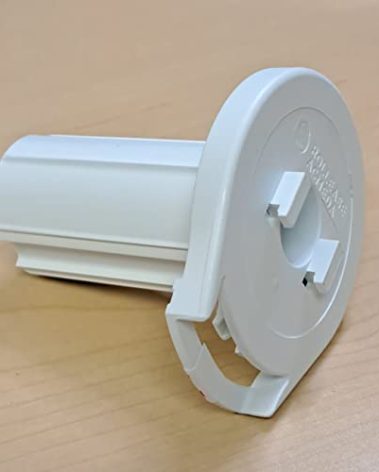 Rollease Clutch Skyline Hook Mount (White, SL20 1 1/2" Tube) with Clear Bead Stop 2203