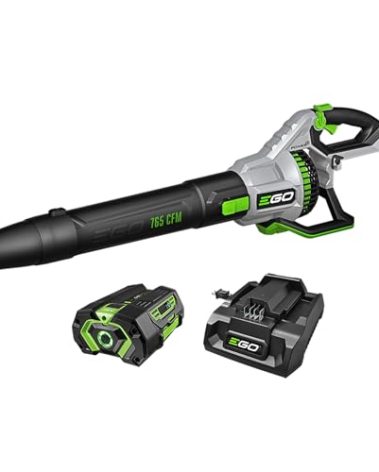 EGO Power+ LB7654 765 CFM Variable-Speed 56-Volt Lithium-ion Cordless Leaf Blower 5.0Ah Battery and Charger Included