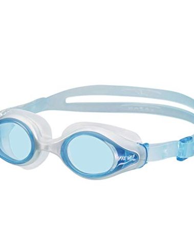 VIEW Swimming Gear V-820ASA Selene SWIPE Anti-Fog Swim Goggles, Clear Blue