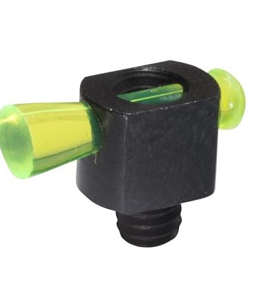 HIVIZ Spark II Fiber Optic Shotgun Sight – Universal Front Sight for Shotguns – Bright & Durable Replacement Bead