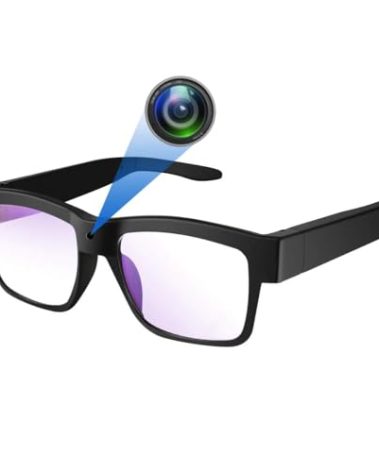 KLSYQ 1080p HD Camera Smart Video Recording Glasses-Outdoor Sport Glasses with Camera Wearable Eyeglass (Include 32G Memory Card)