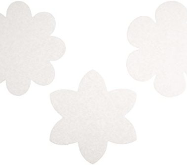 Roylco Color Diffusing Paper, Flowers Shape, 9" x 9"
