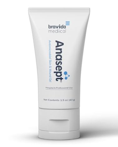 Anasept-Antimicrobial Skin and Wound Gel, 1.5 oz Tube