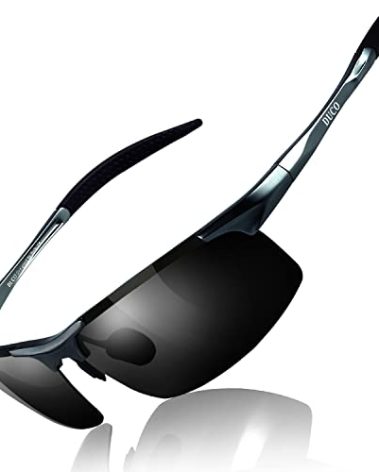 DUCO Mens Sports Polarized Sunglasses UV Protection Sunglasses for Men 8177s
