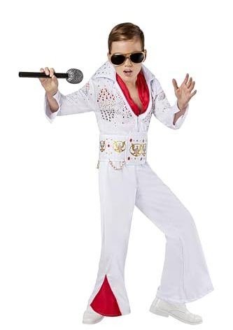 Rubies Elvis Presley: Elvis Presley Costume for Kids, Boy's Small
