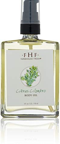 Farmhouse Fresh Citrus Cilantro Body Oil, 4 Fl Oz