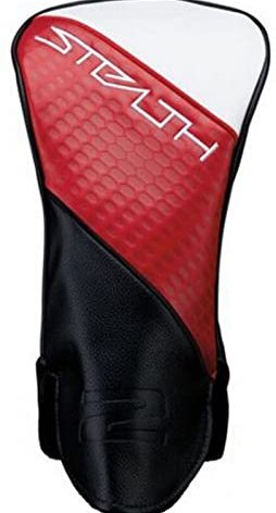 TaylorMade New 2023 Golf Stealth 2 Driver Headcover Red Black Club Head Cover