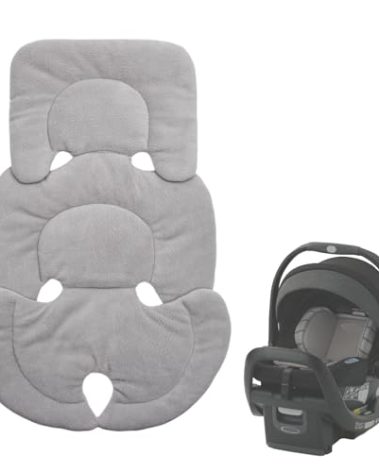 Ajrwiiy Infant Insert Compatible with Graco Snugride 35 - Car Seat Insert Cushion Pad, Replacement Infant Car Seat Insert for Graco, Soft Head and Body Support Pillow, Double-Side Use