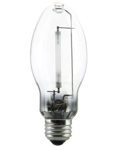 Sunlite 03610 LU70/MED High Pressure Sodium Light Bulb, 70 Watts, ED17/MED, Medium Base (E26), ANSI Code S62, 6000 Lumen, 24000 Life Hours, Clear, 2100K