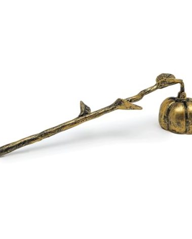 AIM & GGKK Candle Snuffer, Candle Snuffer Extinguisher with Long Handle,Retro Style Wick Flame Snuffer for Putting Out Candle Flame Safely,Pumpkin Candle Snuffers Accessory for Candle Lovers