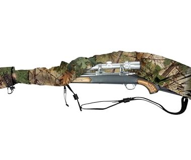Alpine Innovations Gun Slicker | Made in the USA | Rifle Case | Shotgun Case | Waterproof |Gun Pack Accessories | Guns 38” to 56” | Alpine Mountain Camo