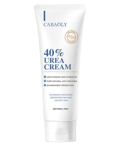 Zegrox Urea Cream 40 Percent for Feet Maximum Strength, Urea Foot and Hand Cream with Powerful Hydration for Dry Skin, Cracked Heels, Deeply Moisturizing for All Skin Types 1.76oz